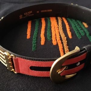 vintage ESCADA statement belt